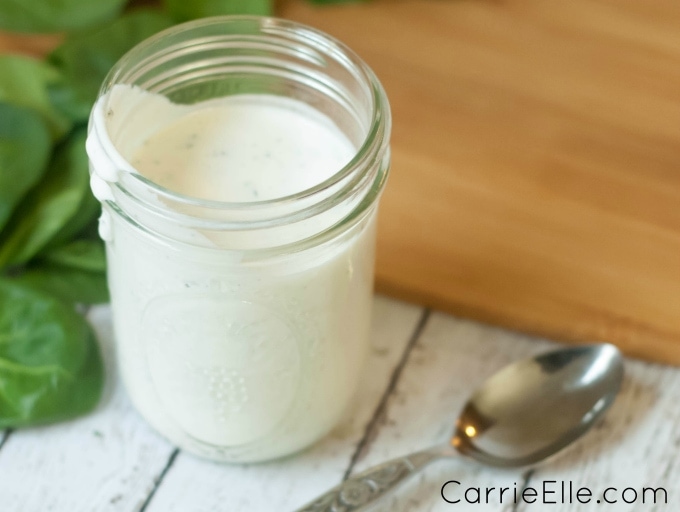 21 Day Fix Ranch Dressing (with Weight Watchers Points) Carrie Elle