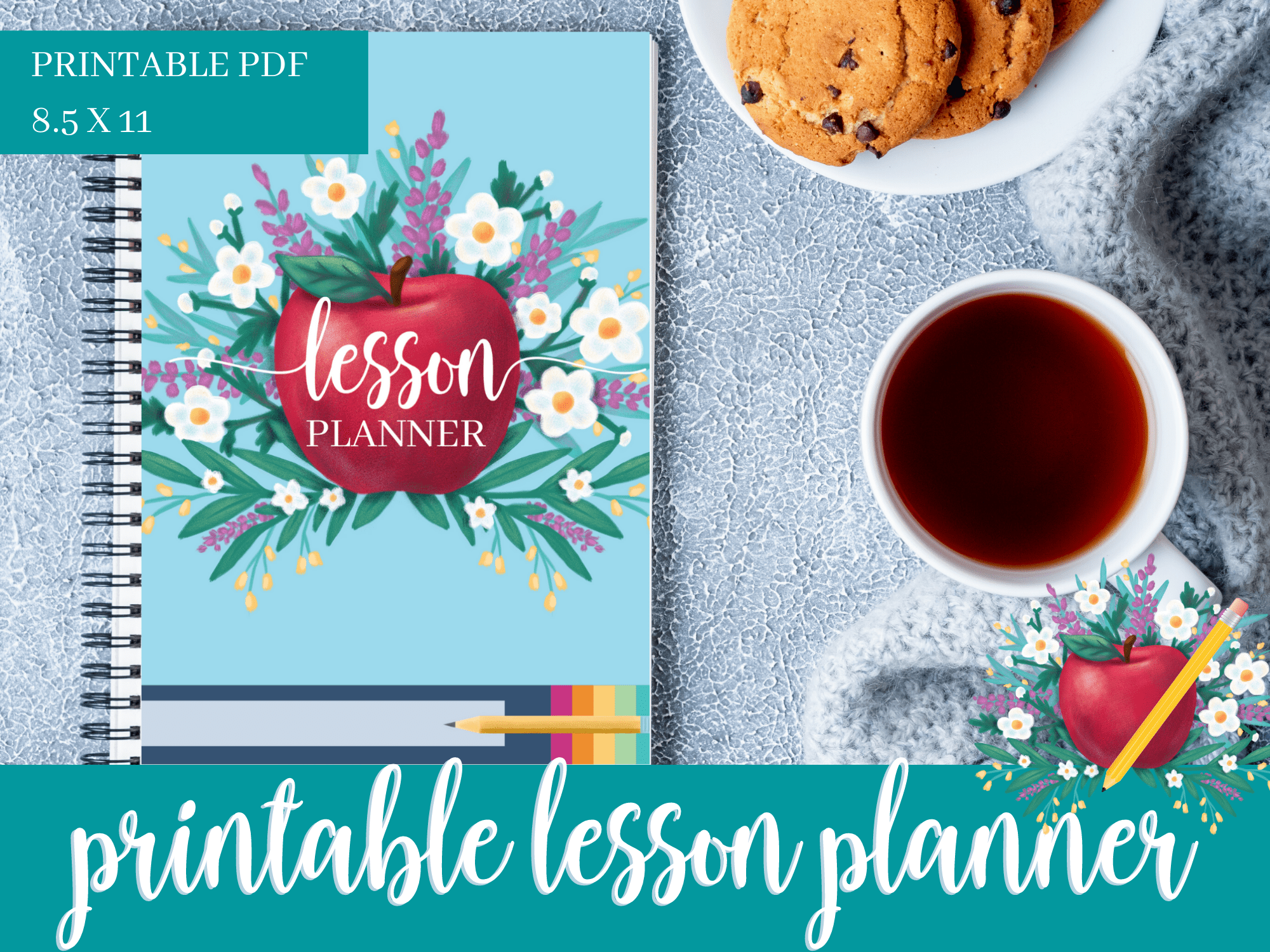 Printable Grade Book for Teachers - Carrie Elle