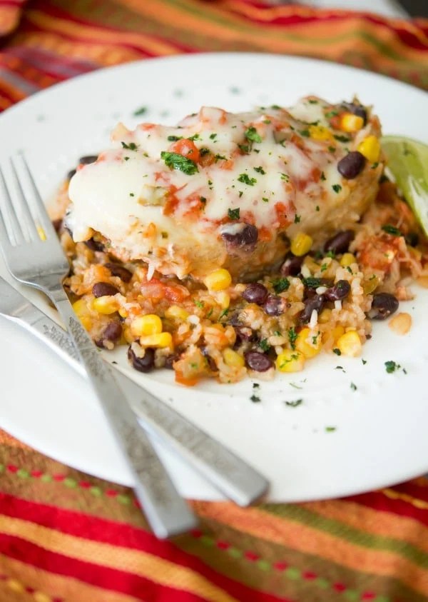Tex Mex Chicken and Rice (Slow Cooker)