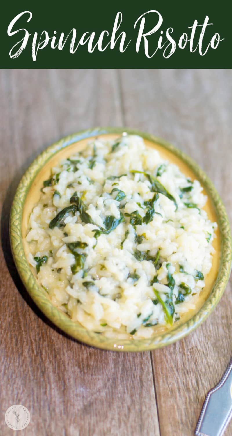Creamy Spinach Risotto Carrie’s Experimental Kitchen