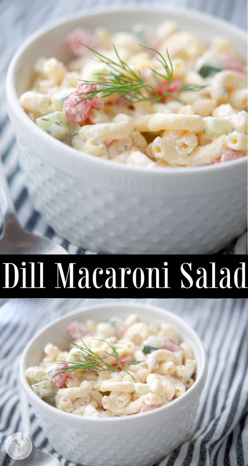 Dill Macaroni Salad Carrie’s Experimental Kitchen