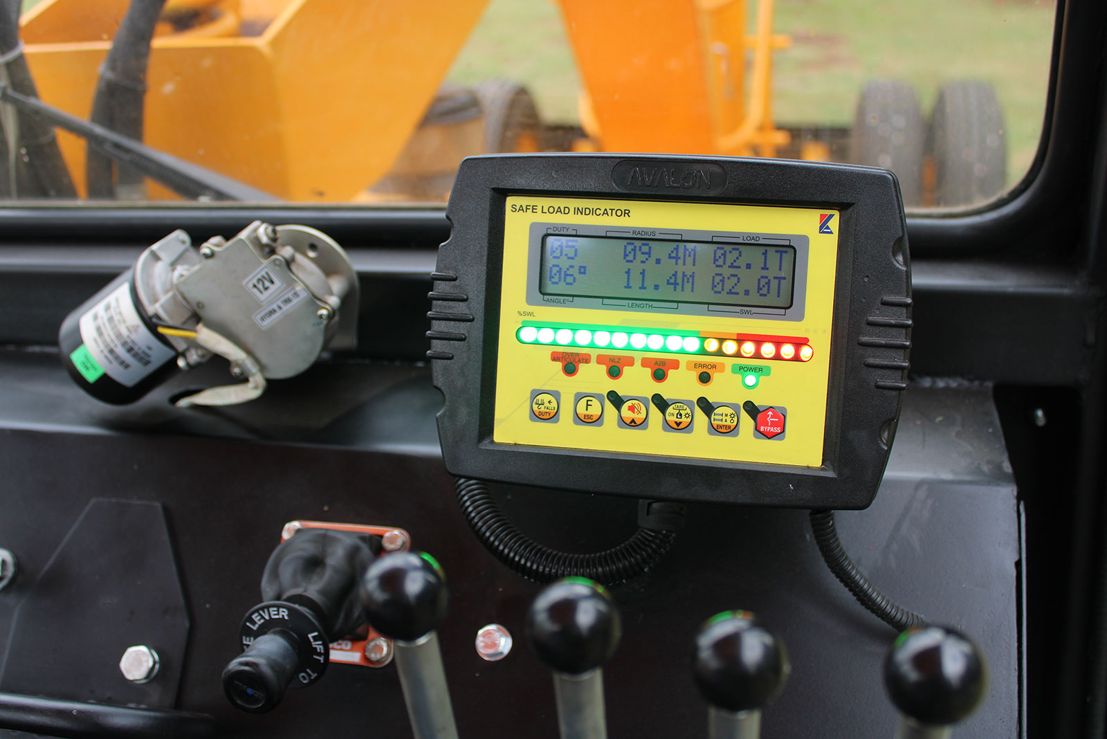 Carry Cranes Safe Load Indicator System