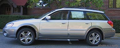 2007 Subaru Outback photographs, inside and out.