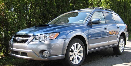 2009 Subaru Outback Research site
