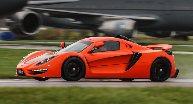 This is the LS3Powered Sin R1 GT with 450 HP Carscoops