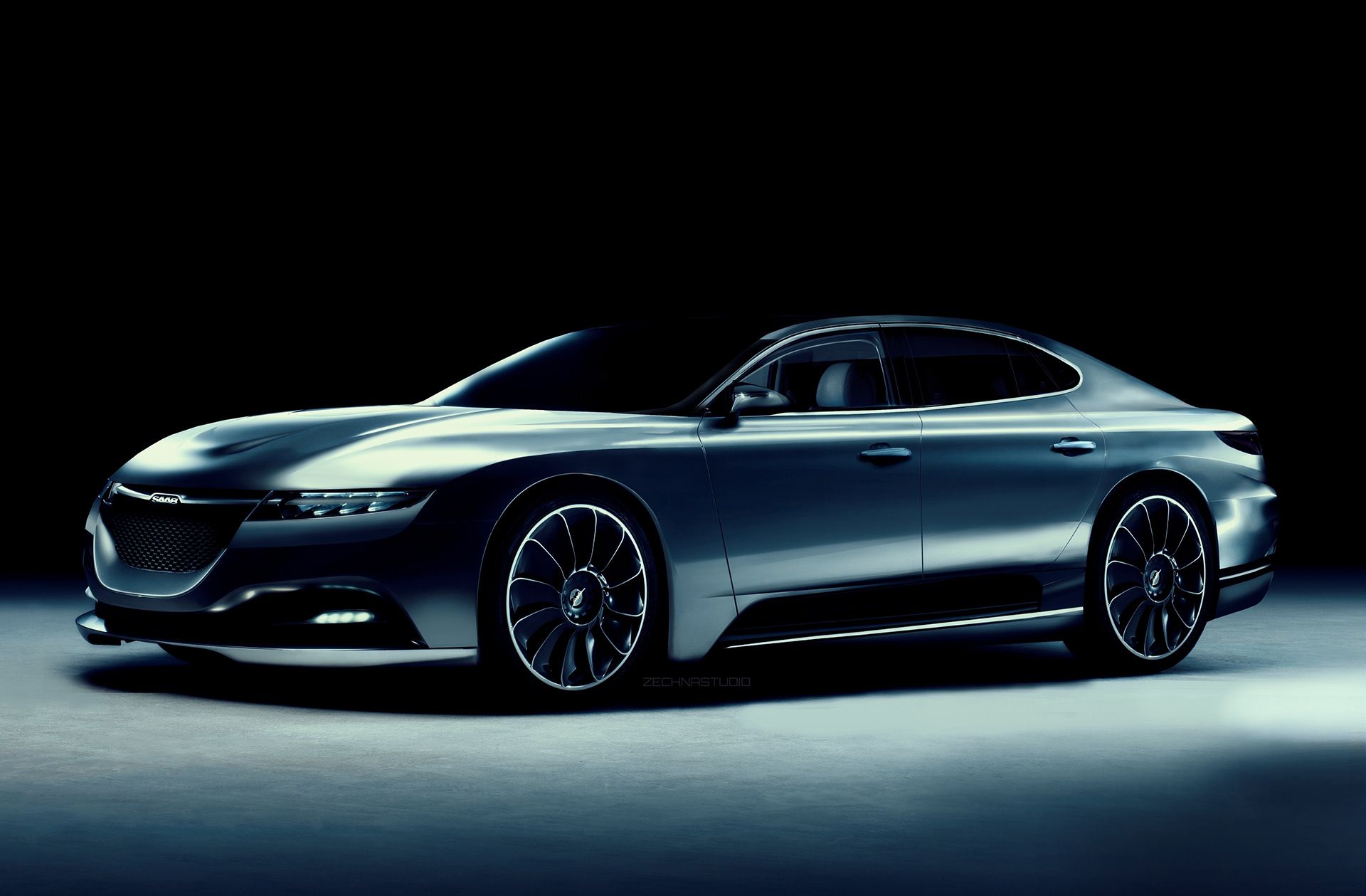 saab 2023 A Designer's Take Of What A New 9-5 Might Look Like If Saab Was Reborn | Carscoops