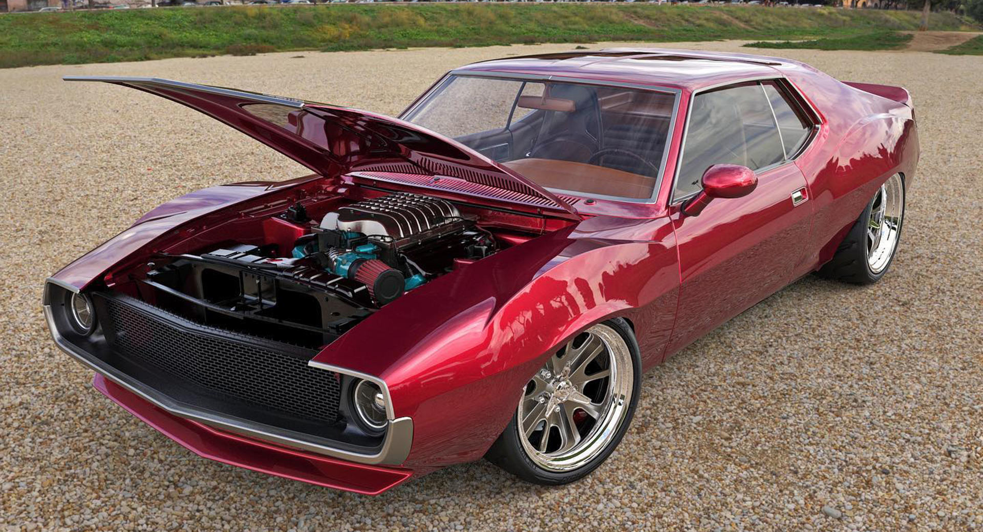 AMC Javelin Looks Bad To The Bone With Shorter Nose And