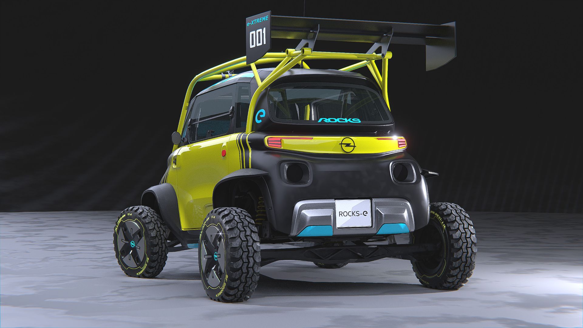 The Opel Rocks Extreme Is As Crazy As It Gets For Electric Heavy