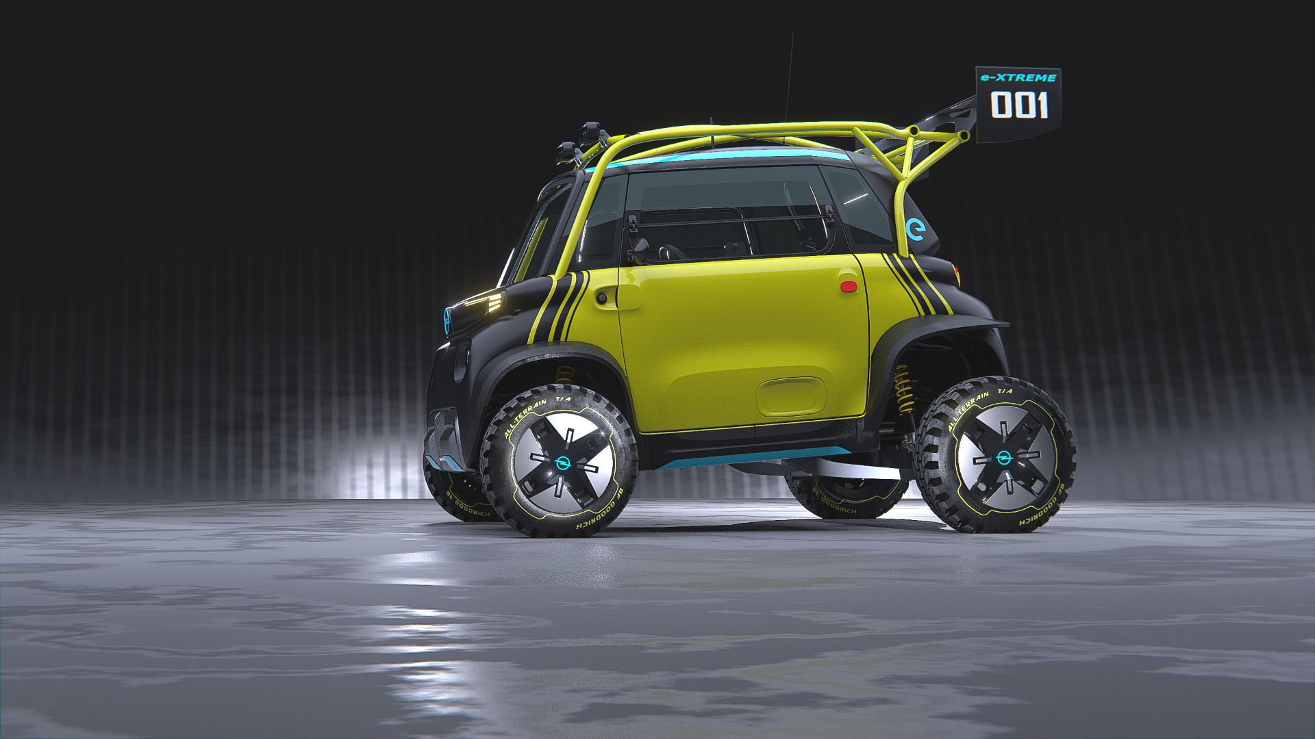 The Opel Rocks Extreme Is As Crazy As It Gets For Electric Heavy