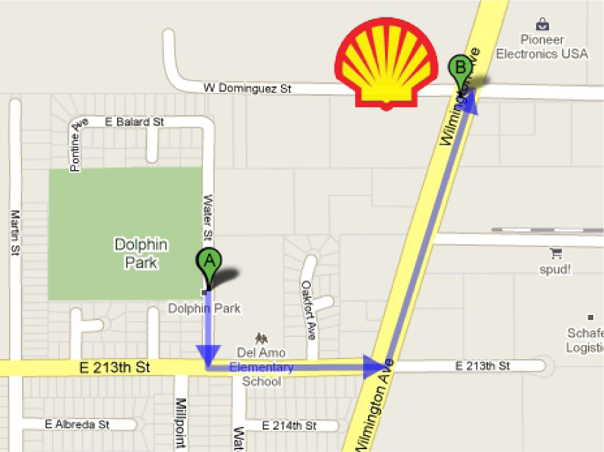Shell Gas Station Locations Map