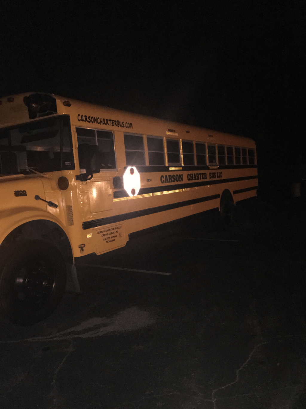 Destinations CARSON CHARTER BUS LLC