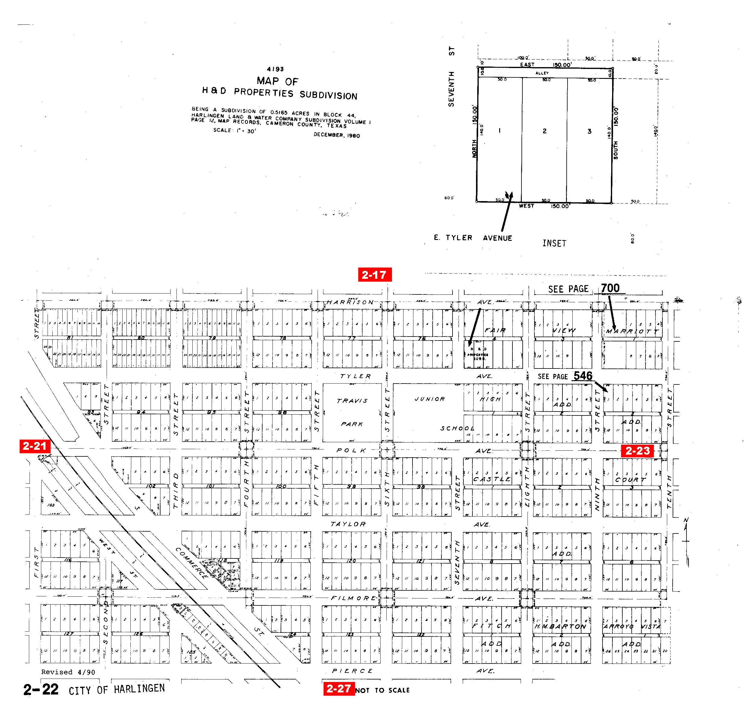 Harlingen Geographical Index