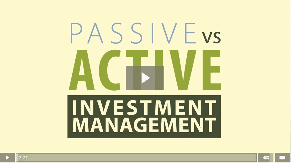 Passive vs. Active Management Video Carson Wealth