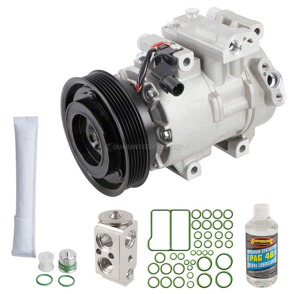 2014 Hyundai Accent A/C Compressor and Components Kit without Automatic