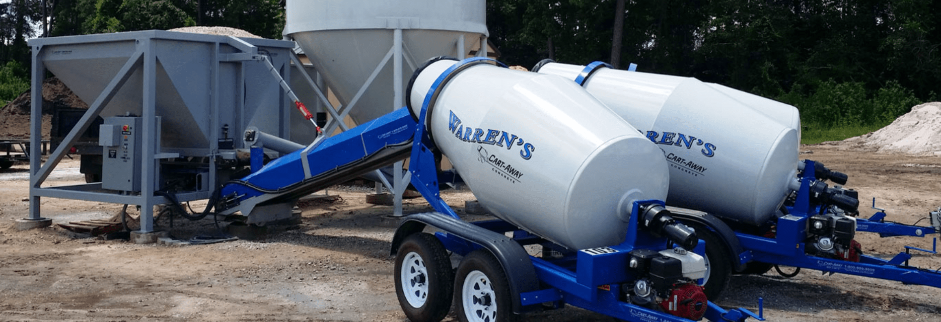 Create your own Concrete Improvements Portable Concrete Mixer