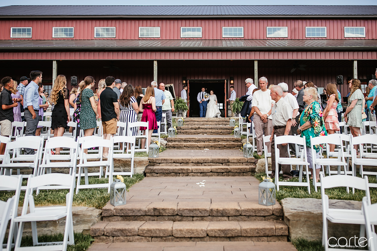 Tanner & Danielle’s Barn on the Ridge Wedding Pictures Carter