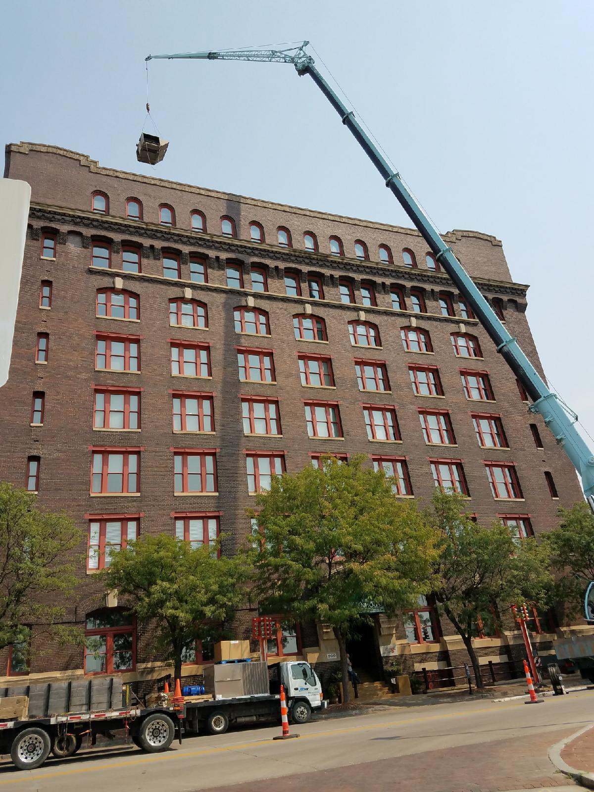 Green House Apartments Downtown Rooftop Replacement Carter's Heating
