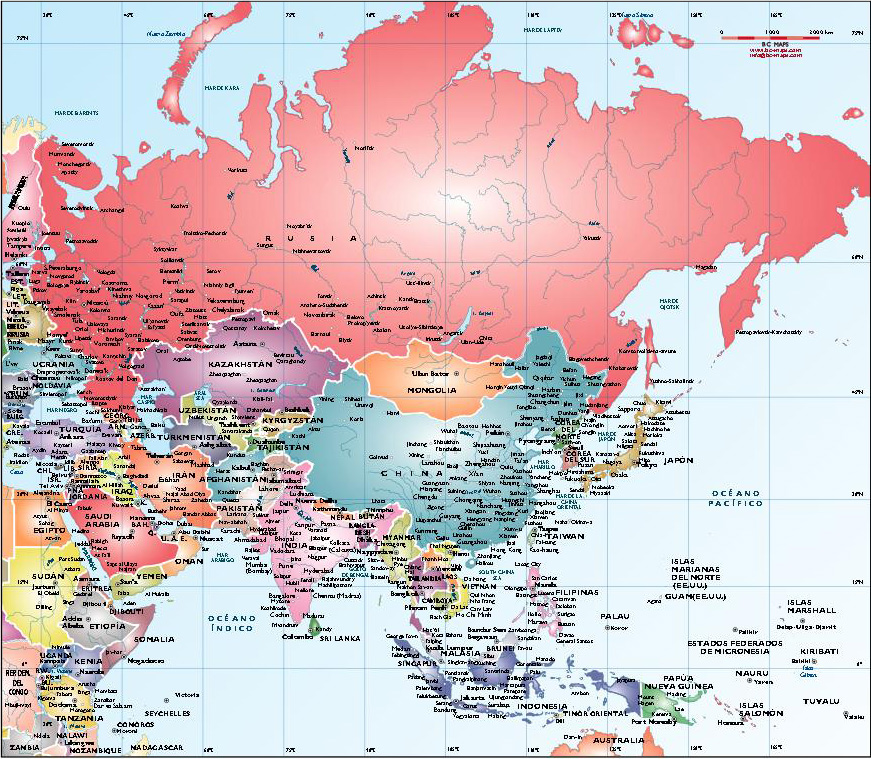 Les Merveilles D'asie Fond De Carte Asie Carte vectorielle,Plan de ville, fonds de cartes,cartographie