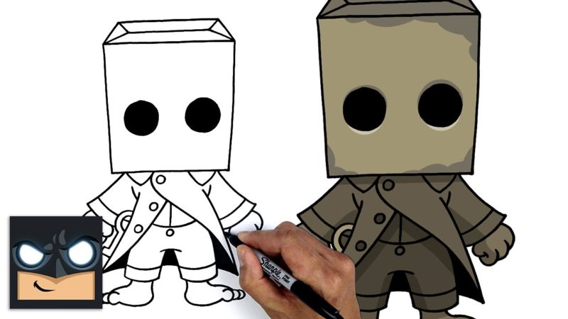 Come disegnare un compagno di squadra di Babbo Natale di Among Us