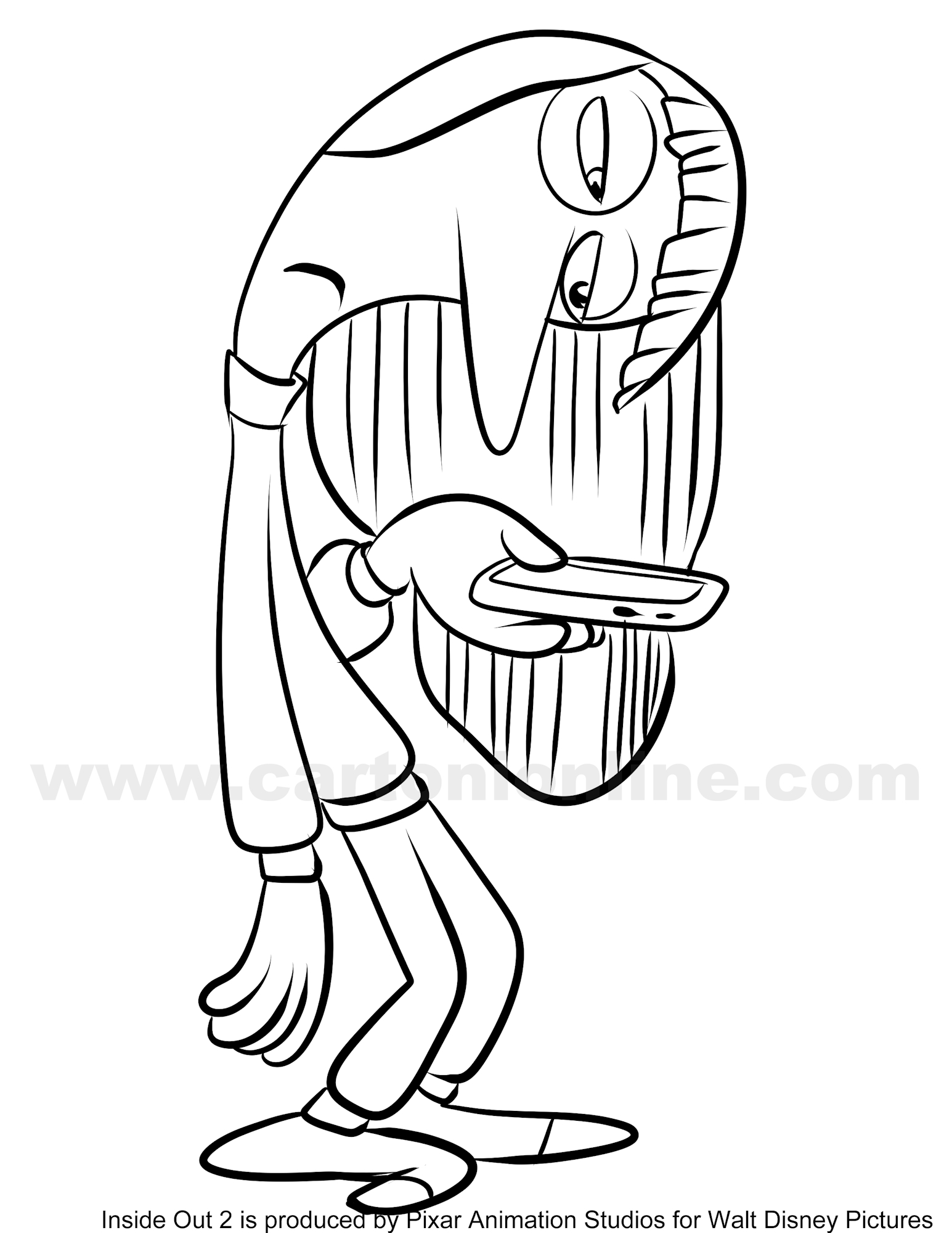 Inside Out coloring pages