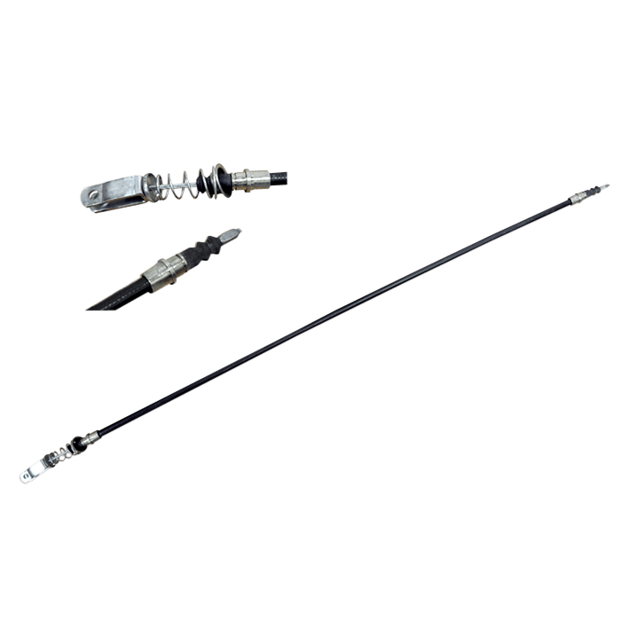 Brake Cable With Retaining Clips, LH Golf Cart Parts, Manuals