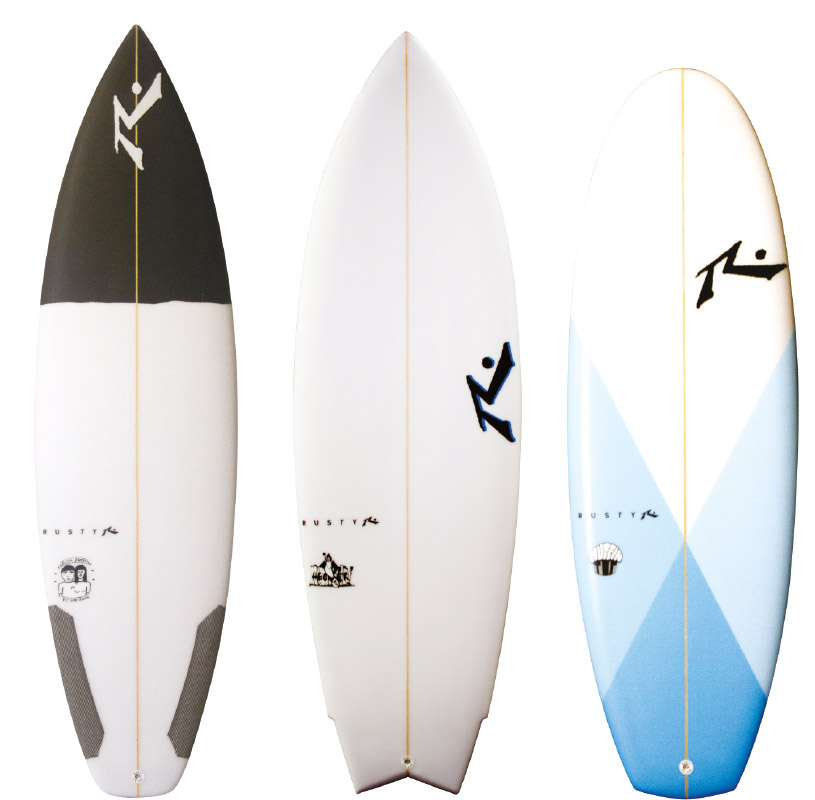 Rusty Surfboards 2016