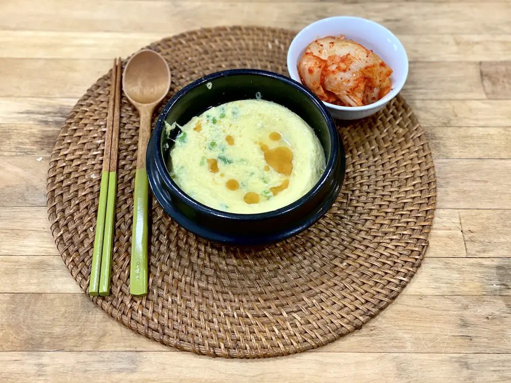 Gyeranjjim (Korean Steamed Eggs) Carving A Journey