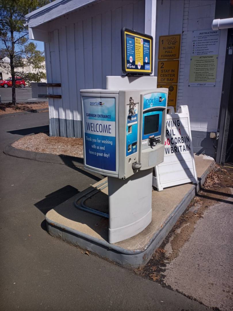 3009 Unitec Portal Ti Carwash Pay Stations, Used Car Wash Pay