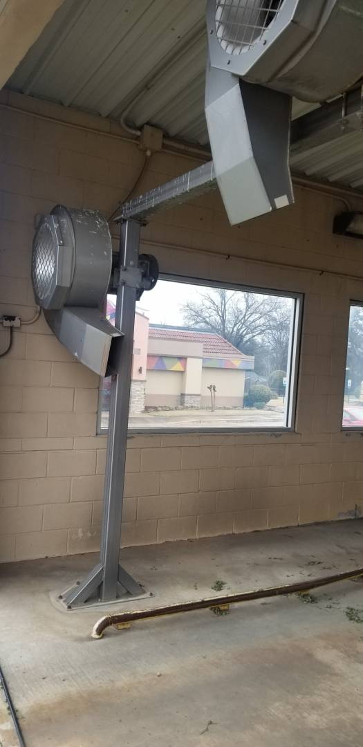 1822 Autec 15 HP Stand Alone Used Car Wash Dryers For Sale Car Wash Consignment