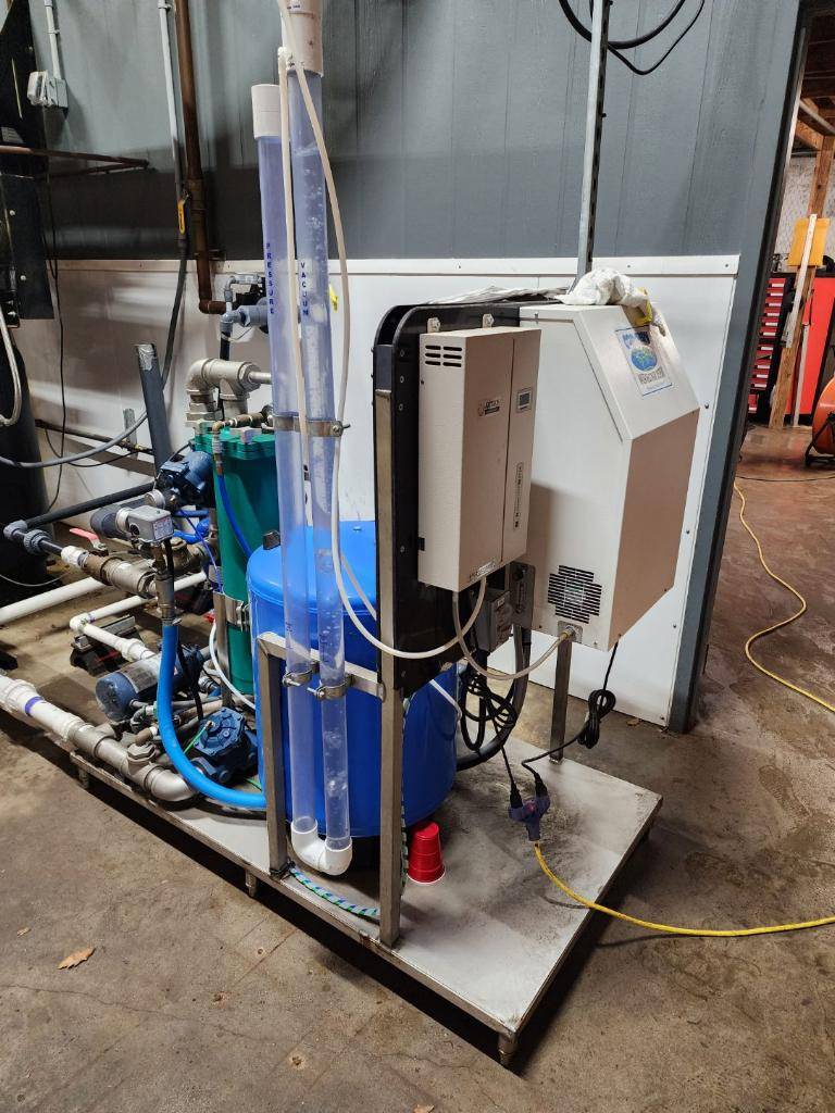 4110 ConServ Free standing combination 2 Water Reclaim Systems