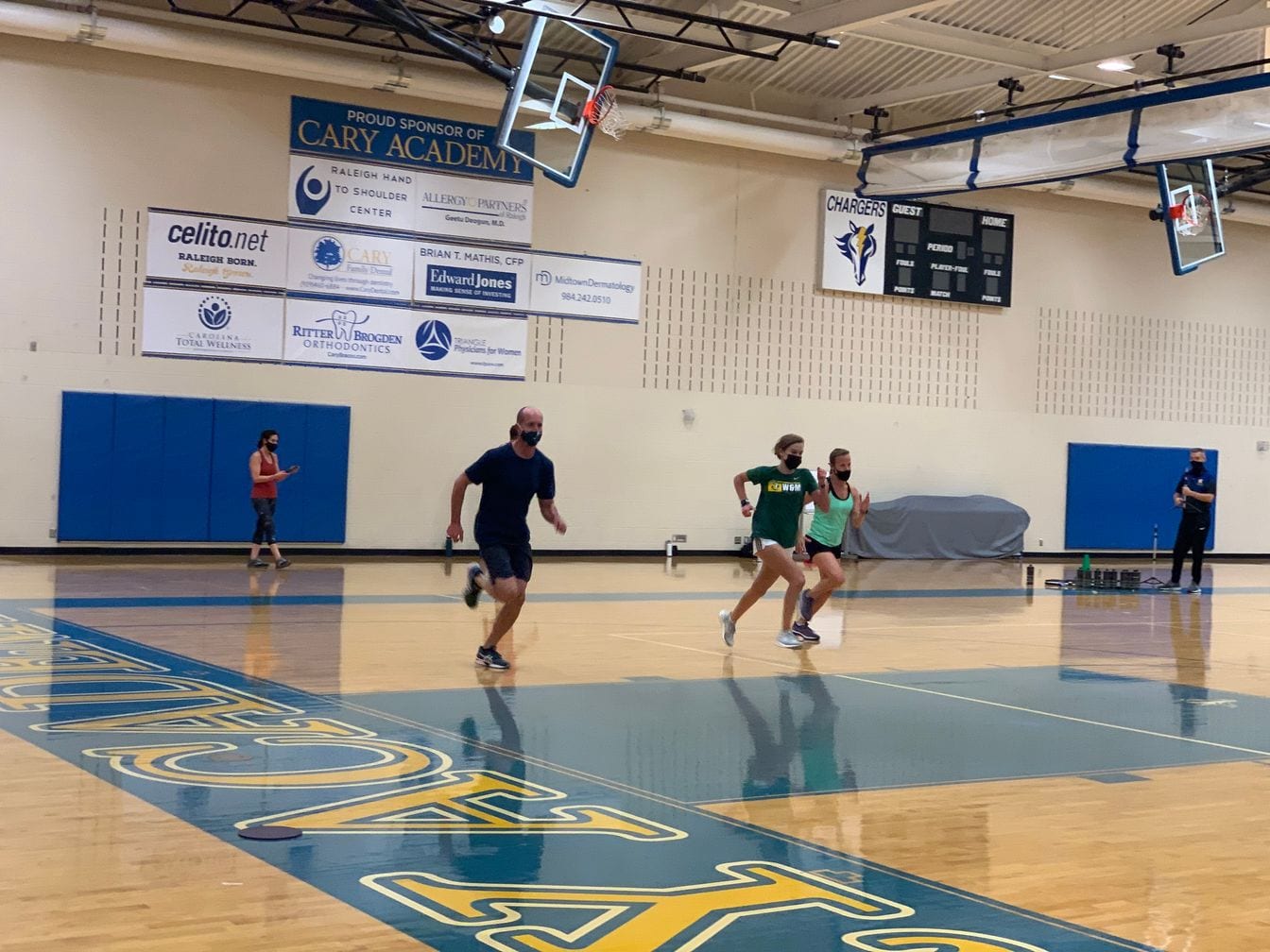 Parents explore the student experience during Community Flex Day Cary
