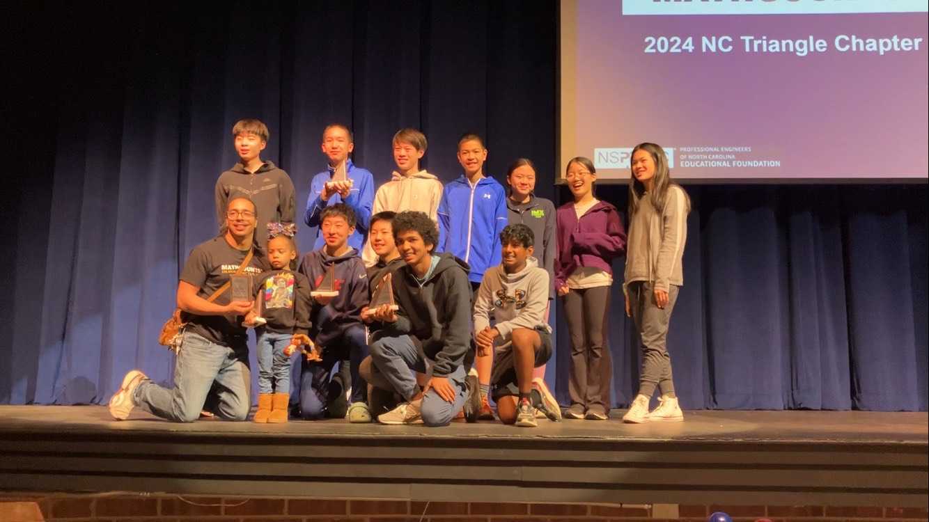 MATHCOUNTS team brings home championship, heads to states Cary Academy