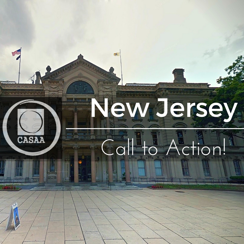 New Jersey Take action to keep flavors legal! No A.3704 (ENDED) CASAA