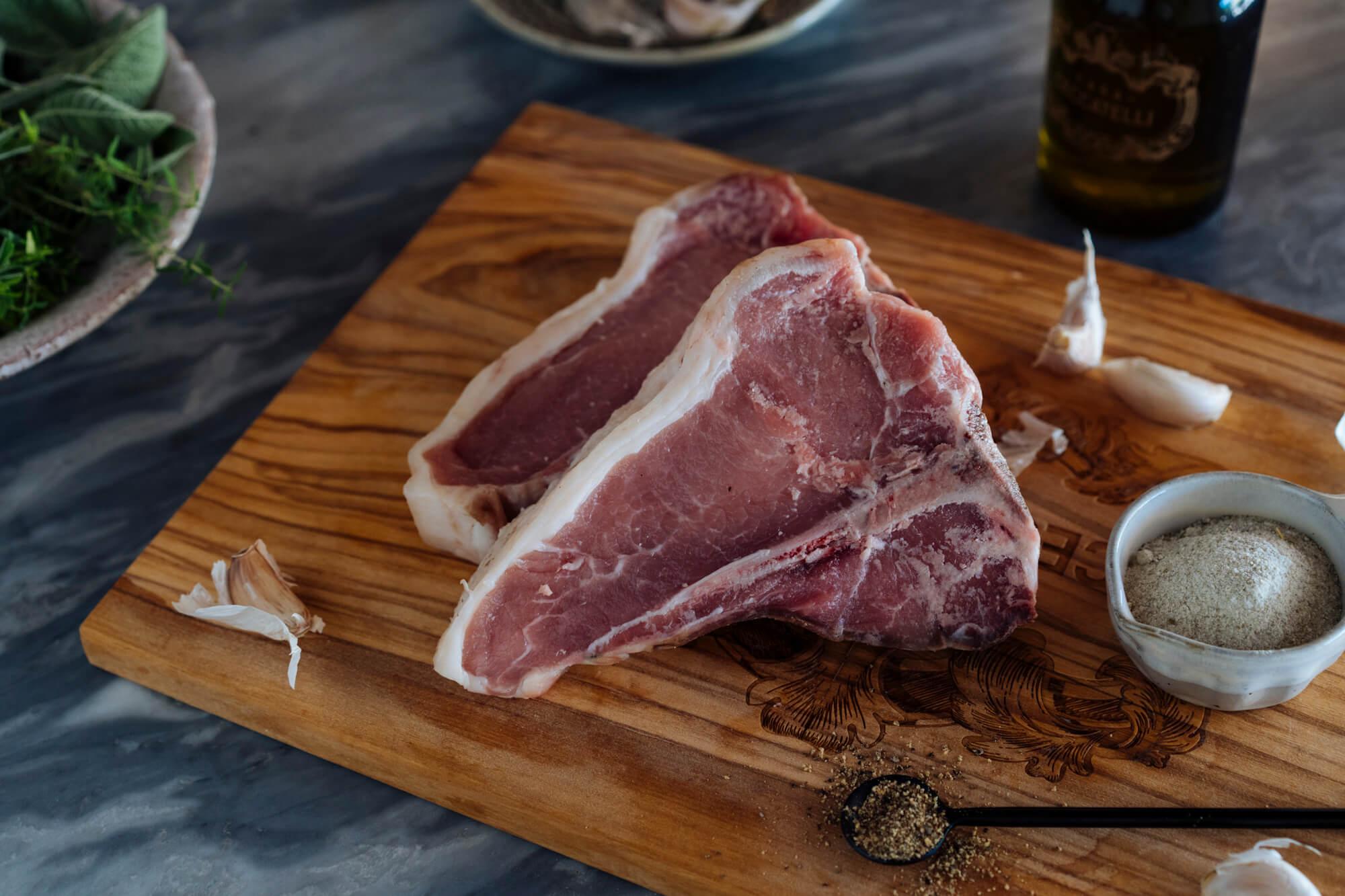 Casa Ceccatelli TuscanStyle Grilled Veal Chops Since 1890