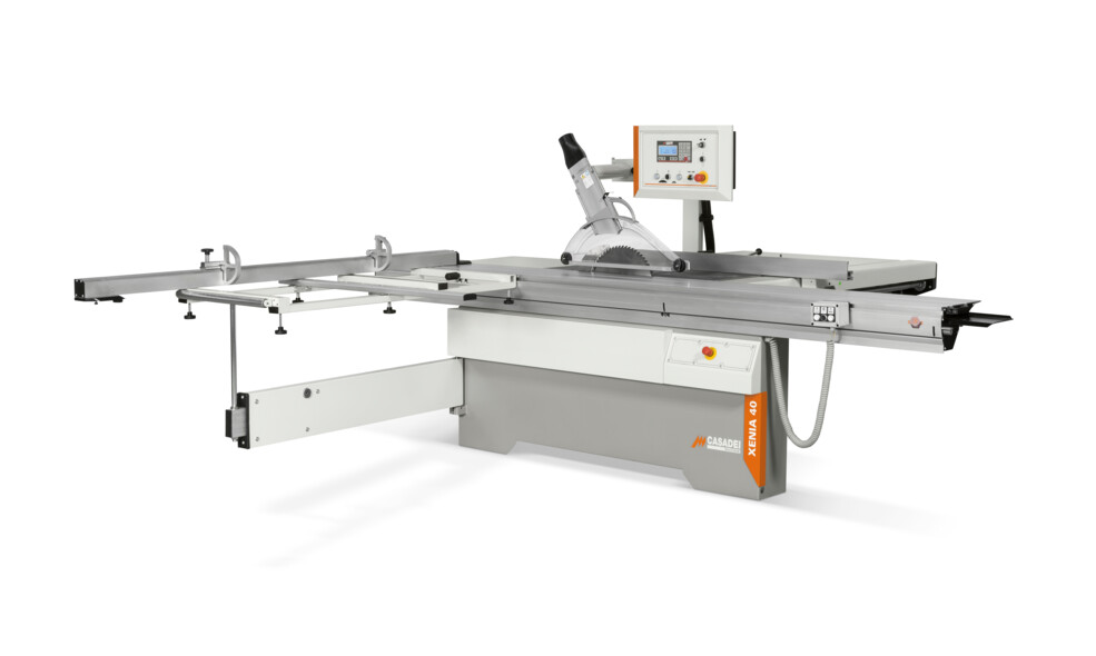 Xenia 40 Tilting Arbor Sliding Table Panel Saw Casadei Busellato