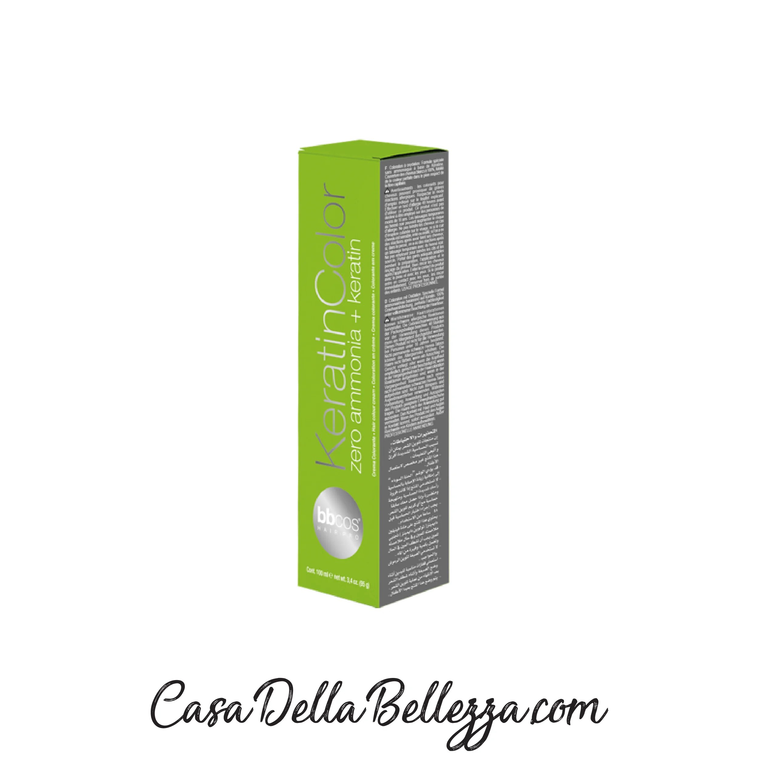 BBcos KERATIN COLOR zero ammonia+keratin Colorazione permanente senza ammoniaca 100 ml