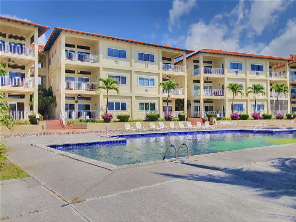 Leased On the Beach and Pool Luxury Condominium For Rent in Las Olas, La Barqueta, Panama