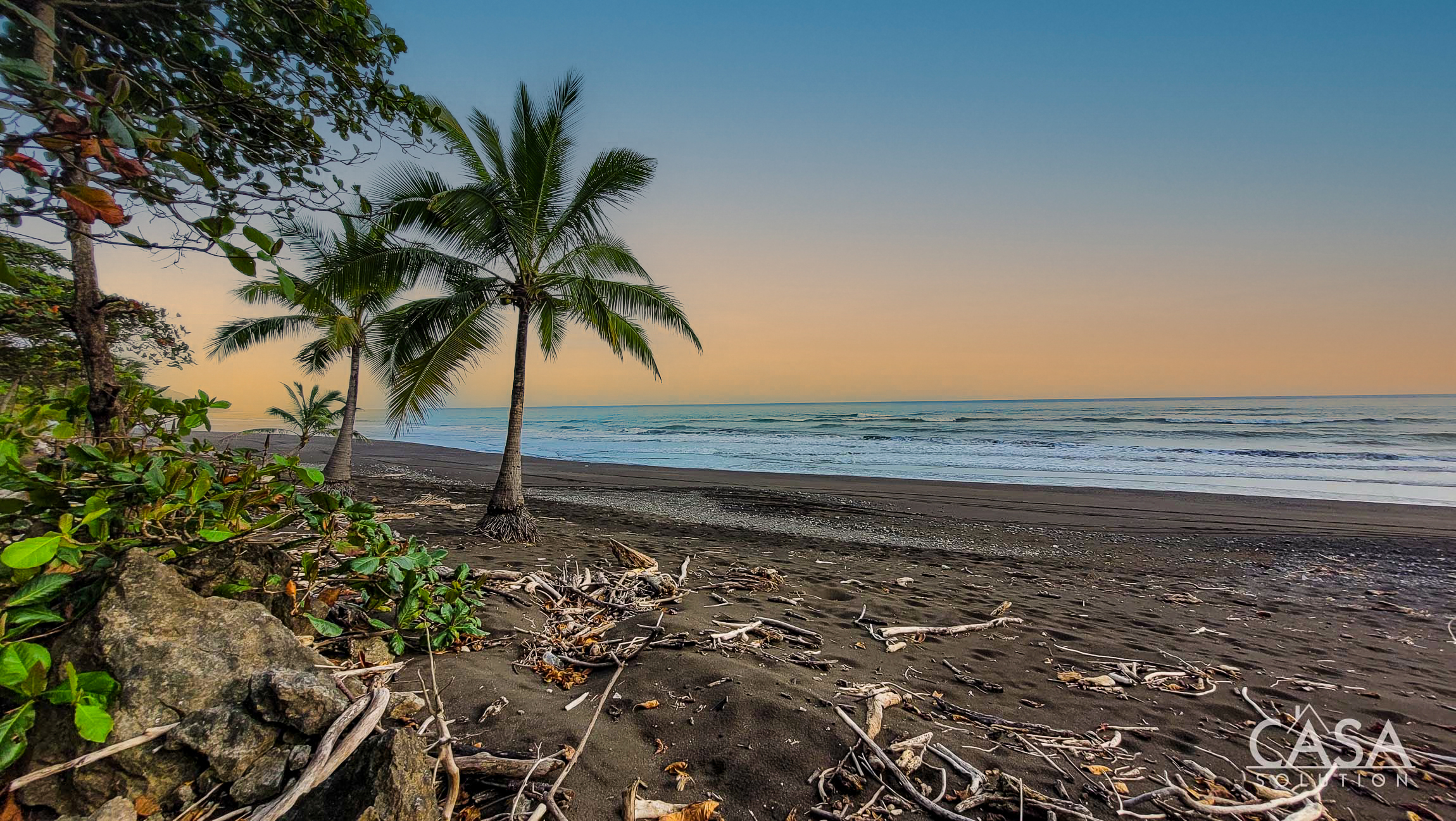 Sold by Casa Solution Lush Titled Beachfront Lot for Sale in Cambutal