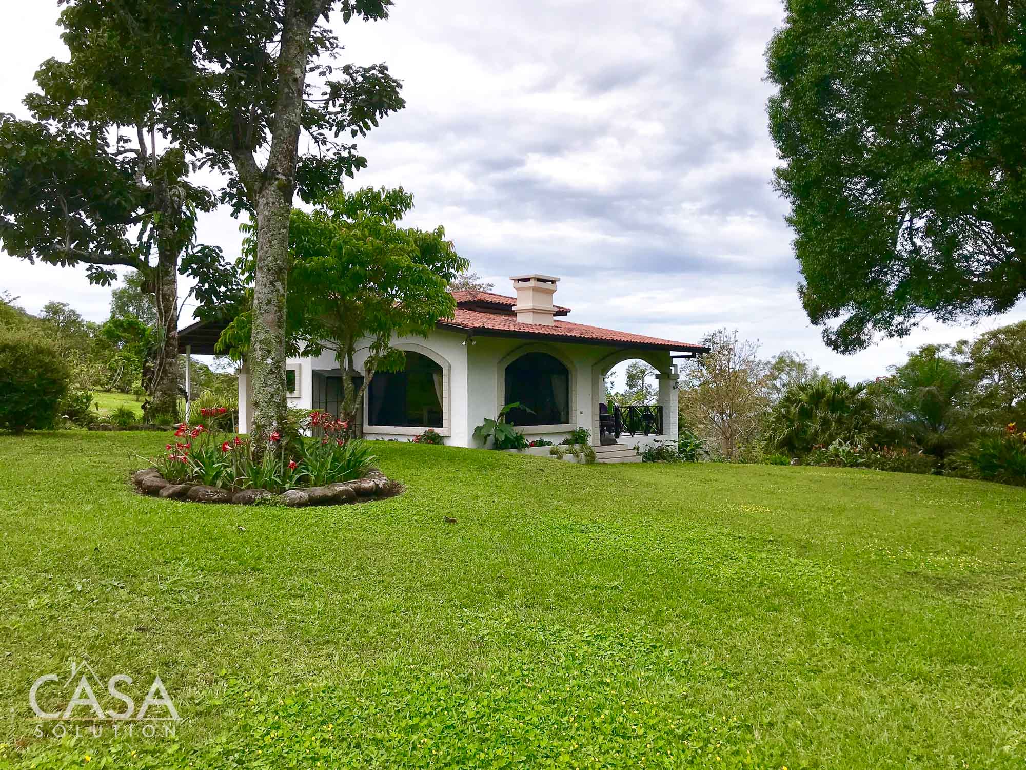 Sold by Casa Solution! Luxury Boquete Home Plus Two Guest Houses on