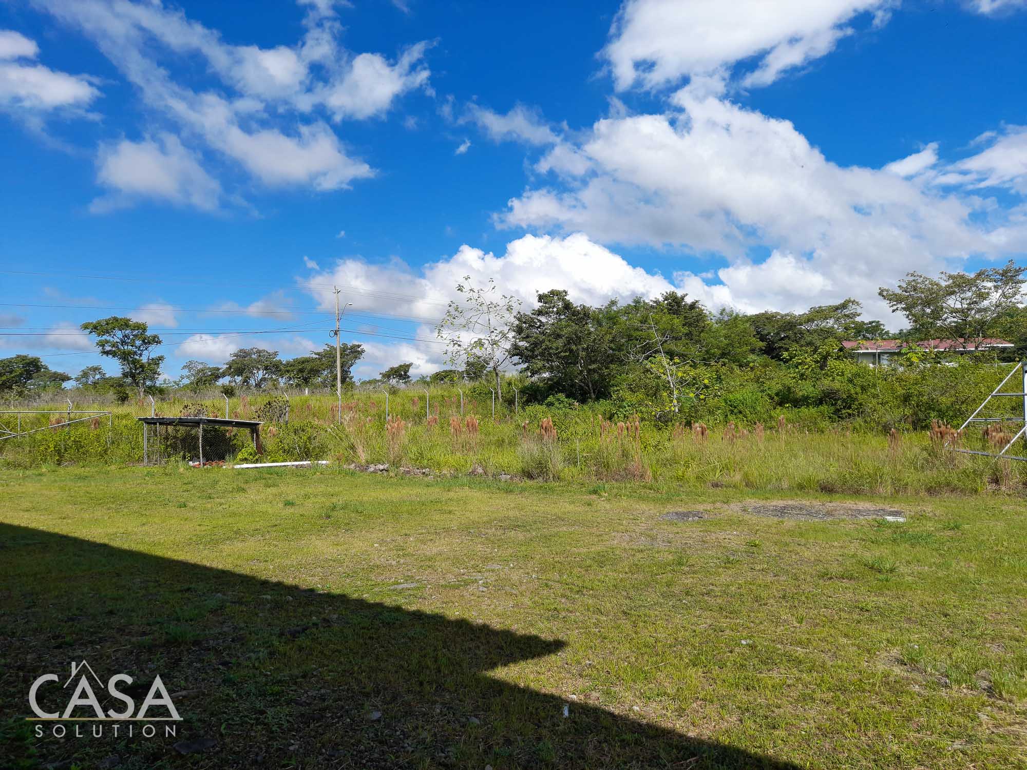 Spectacular View Lot of Nearly Five Acres with Huge Commercial Building