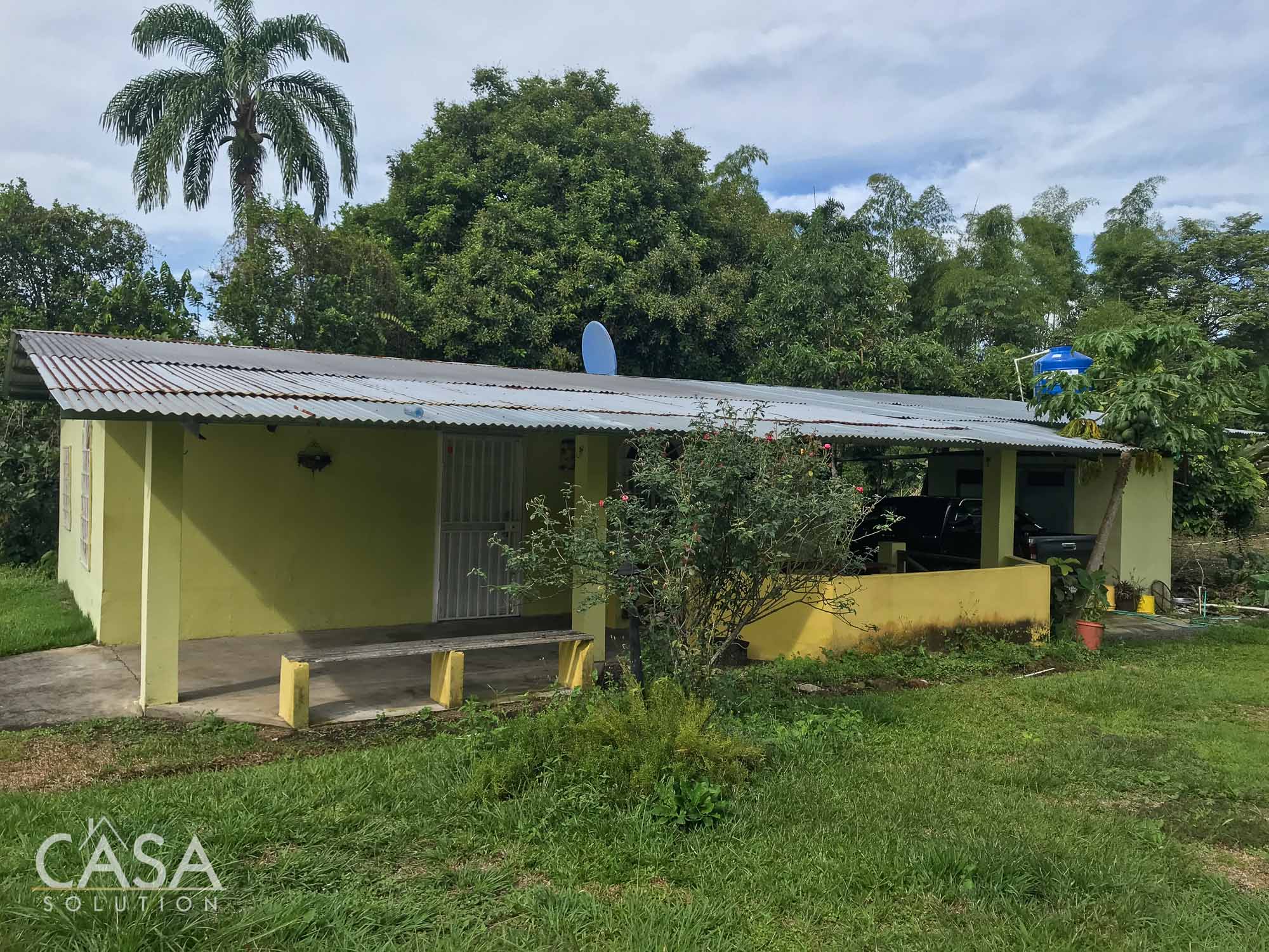 House for sale in Bocalatún, Boquerón, Chiriquí. 2 bedrooms, fertile