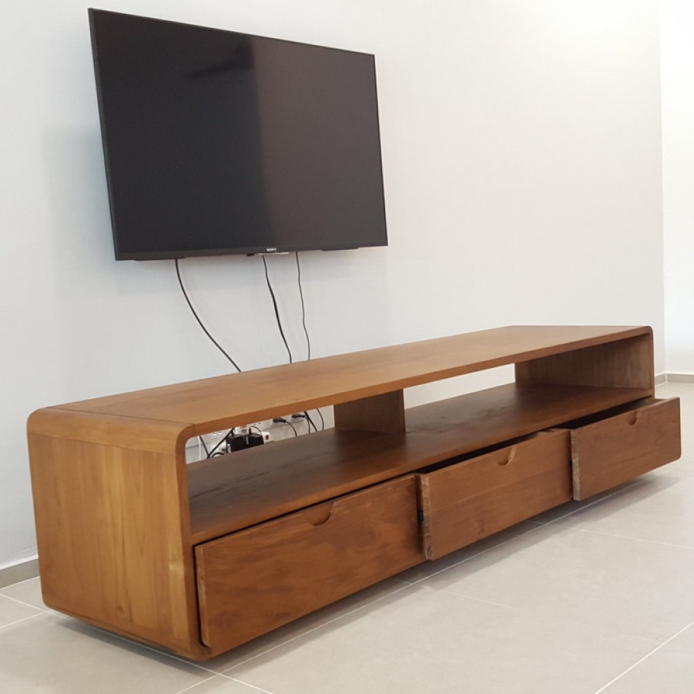 Ivan Tv Near me, Teak Wood tv Console Selangor