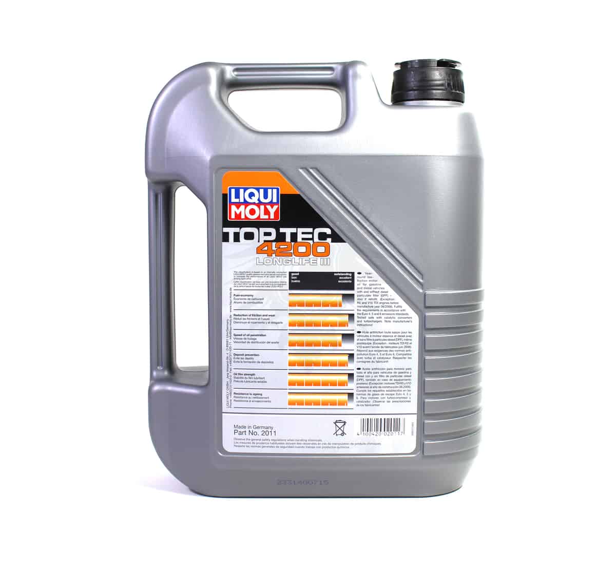 Engine Oil, Liqui Moly 504.00/507.00 5W30 0W30 (5L) – Cascade German Parts