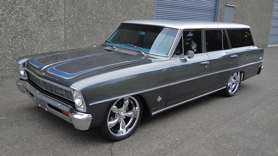 Buy new '66 Chevy II Nova Wagon Full restoration Hot Rod Restomod