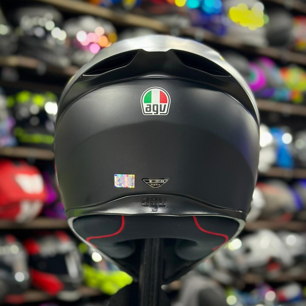 CASCO CERTIFICADO AGV K1S MATT BLACK COMBO VISOR TRANSPARENTE