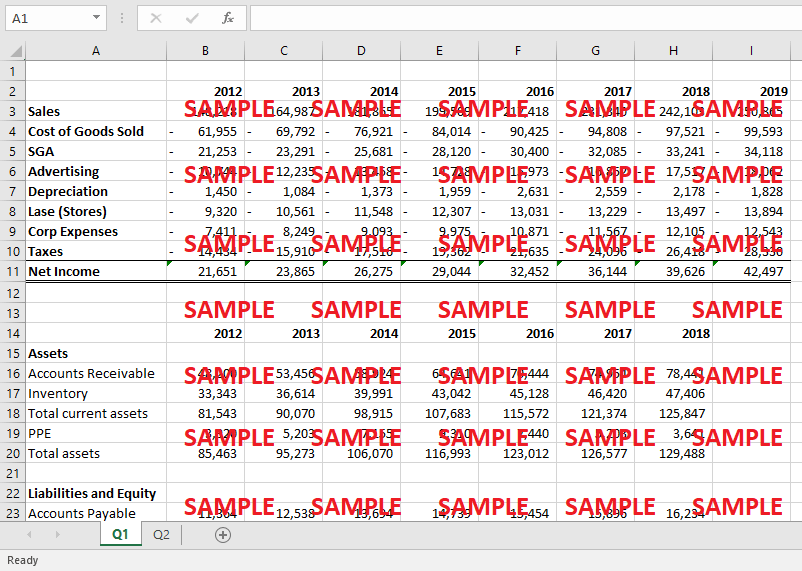 Teuer Furniture A Discounted Cash Flow Valuation Case Study (Excel)