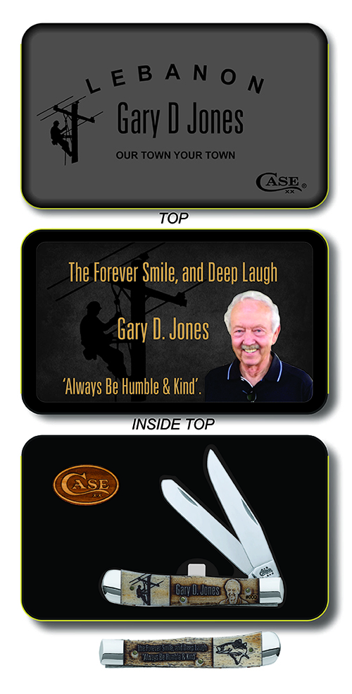 Case knives Case XX Knife Item GDJ Trapper Lebanon Commemorative