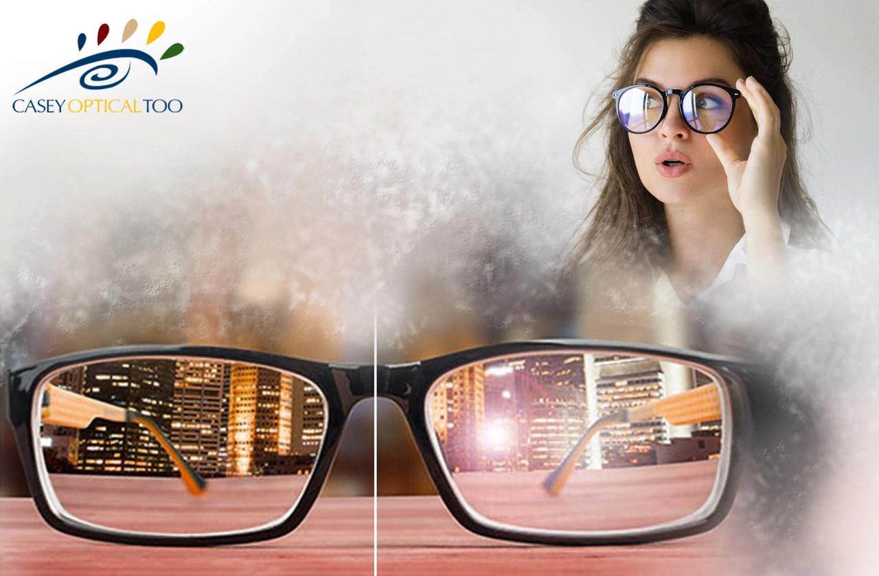 How does antireflection/antiglare actually improve vision? Casey