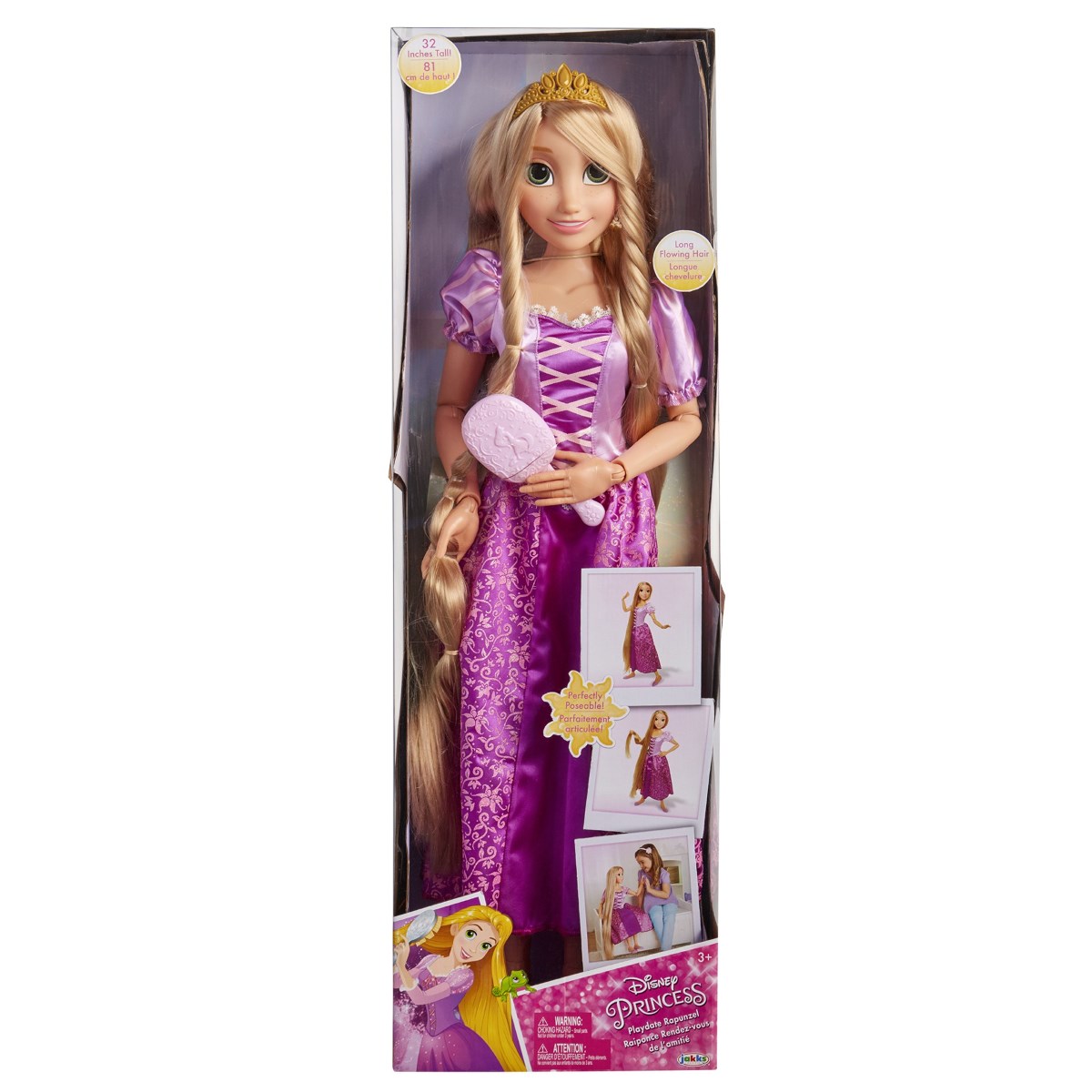 Disney Princess 32 Inch Playdate Rapunzel Doll Toy Brands AK Casey