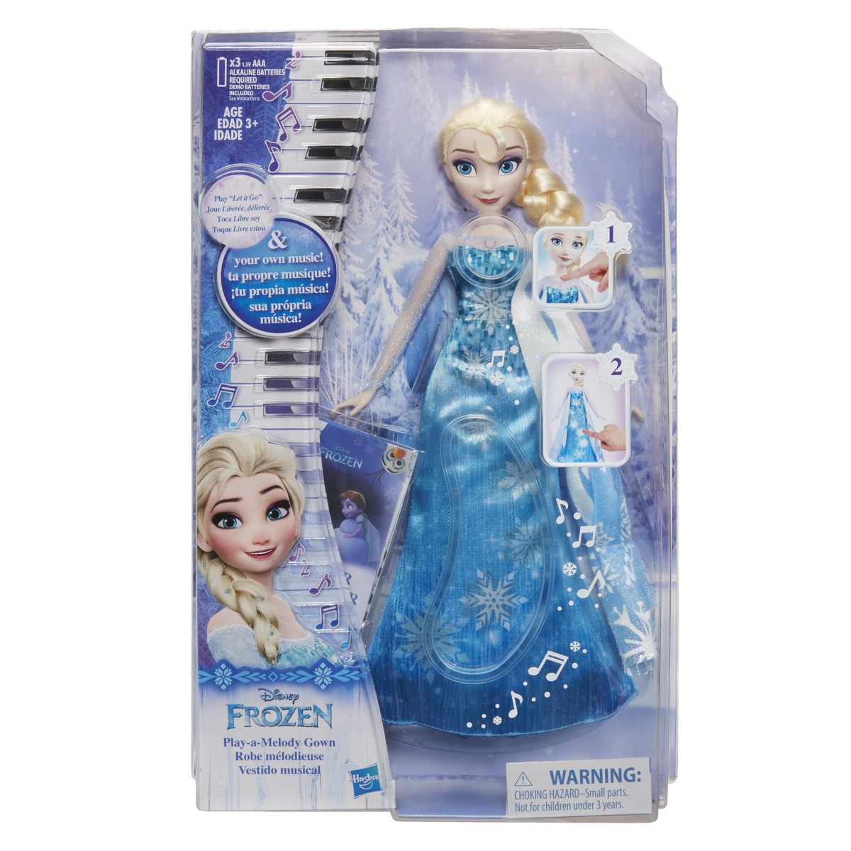 Disney Frozen Musical Dress Elsa Dolls, Pets, Prams & Accessories